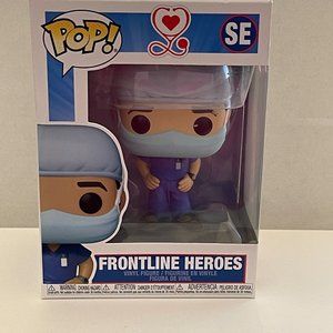 Funko Pop Frontline Heroes Dr Blue Scrubs Mask